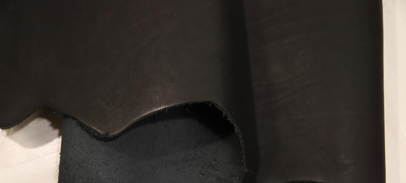 Кожа натуральная - Ворот черный 3.4-3.6 ОПТ фото 1