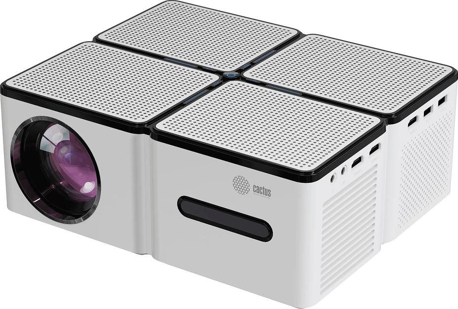Проектор Cactus CS-PRO.03WT.Full HD-A LCD 7500Lm LS 720Lm ANSI (1920x1080) 2300:1 ресурс лампы:30000часов 2xUSB typeA 3xHDMI 1.73кг фото 1