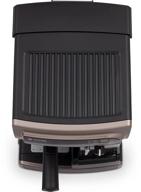 Кофеварка рожковая Vitek VT-1517 BN 1238Вт коричневый/черный фото 4
