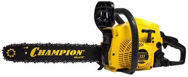 Бензопила Champion 237-16 1500Вт 2.04л.с. дл.шин.:16" (40cm) фото 1