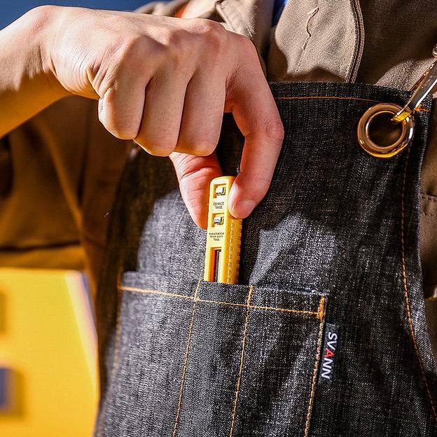 Измерительный и разметочный инструмент Deli Индикаторная отвертка-тестер напряжения цифровая Deli DL8003 (12-250 В) фото 10