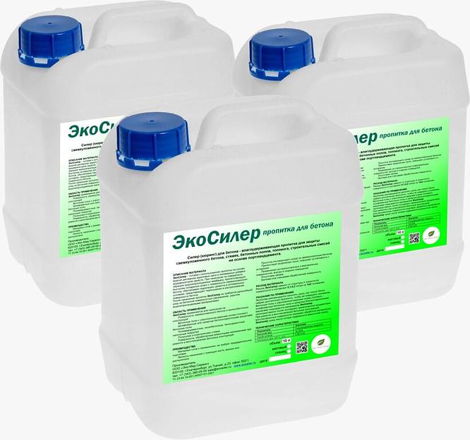 Силер пропитка для бетона ЭкоСилер 10 л. фото 2