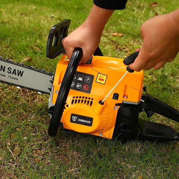 Бензопила Deko DKCHS 45-18 PLUS 3.1л.с. дл.шины:18" (45cm) (085-2002) фото 7