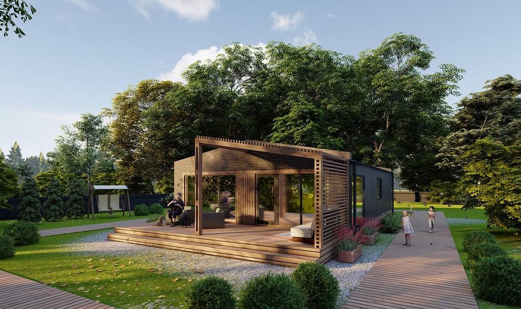 Проект дома «Канада L» базовая фото 1