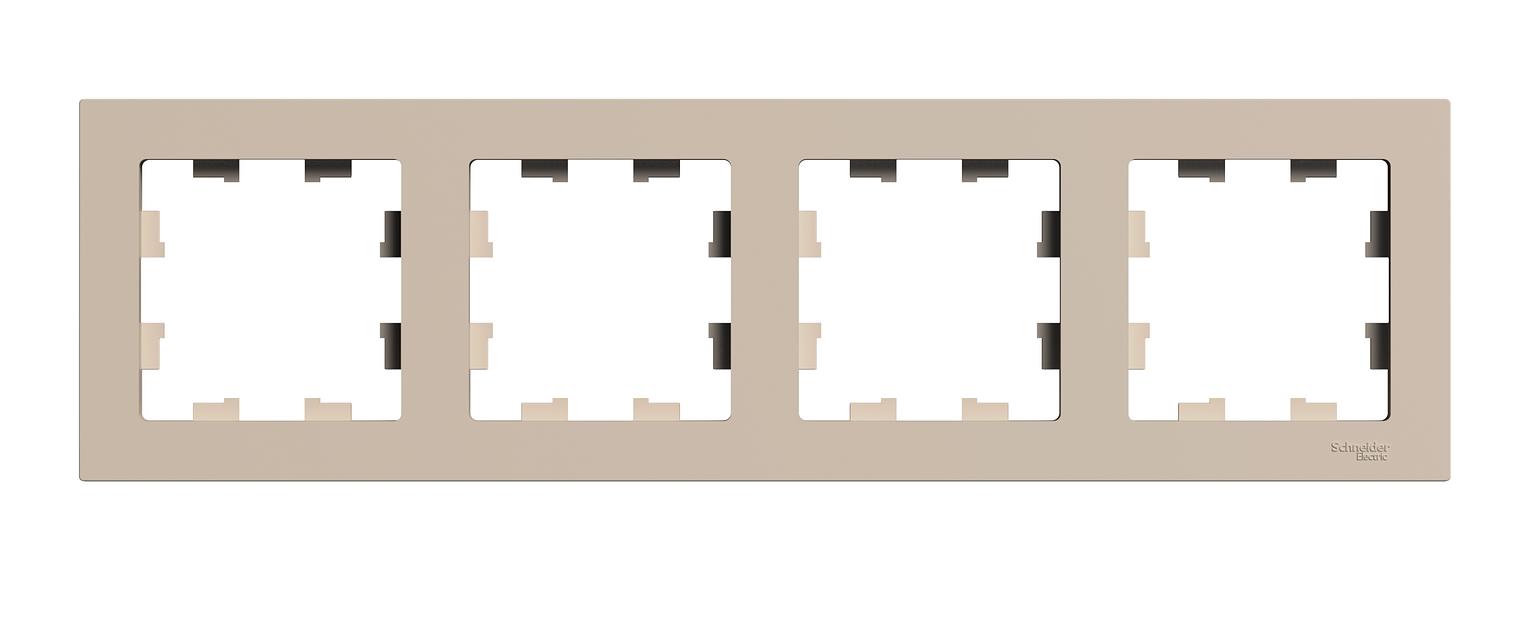 ATLASDESIGN 4-постовая РАМКА, ПЕСОЧНЫЙ фото 1