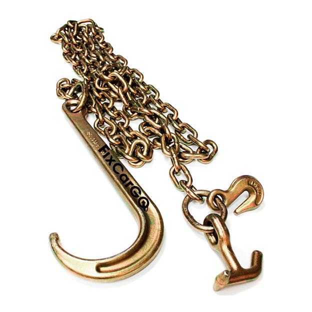 J крюки 361 мм. односторонние с цепью, укорачивающим и Т крюками фото 1