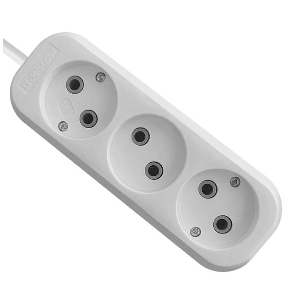 Defender Удлинитель B230 10 А, 10 м [99274], без заземления фото 1