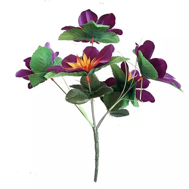 Букет георгинов 5 голов 27см 315-521 фото 1