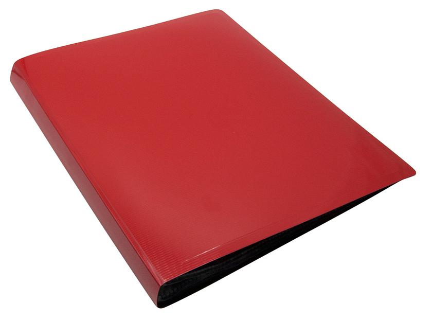 Папка с 20 прозр.вклад. Бюрократ DeLuxe DLV20RED A4 пластик 0.7мм красный фото 1