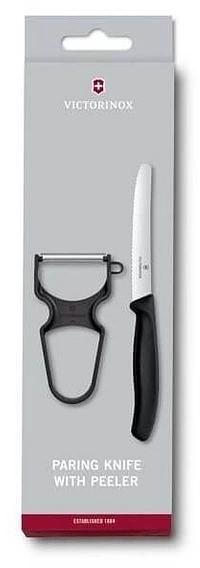 Набор нож/овощеч. Victorinox Swiss Classic (6.7113.23) компл.:2предм. черный карт.коробка фото 4