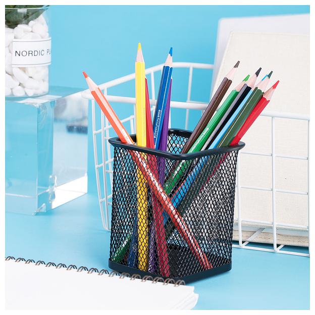 Карандаши цв. Deli EC00807 Super Wings шестигран. тополь 12цв. туба пл. фото 6