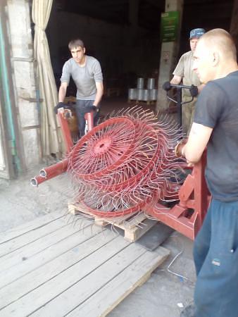 Грабли ворошилки ГВВ фото 3