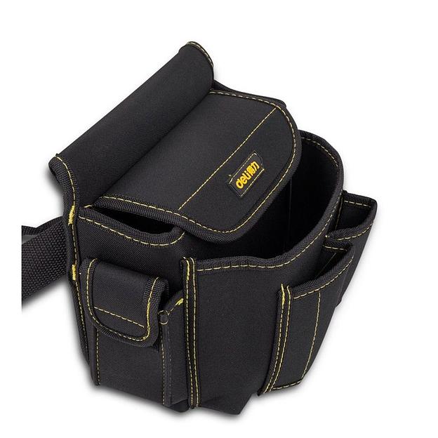 Ящики, сумки для инструментов Deli Поясная сумка монтажника Deli DL-P4 220 x 200 x 140мм, 6 карманов, ткань Оксфорд 600D фото 3
