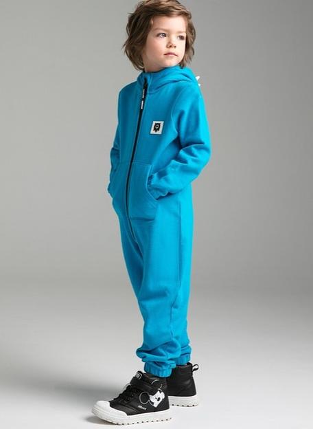 Комбинезон для мальчиков PlayToday «Monsters», рост 116 см, голубой ОПТ фото 2