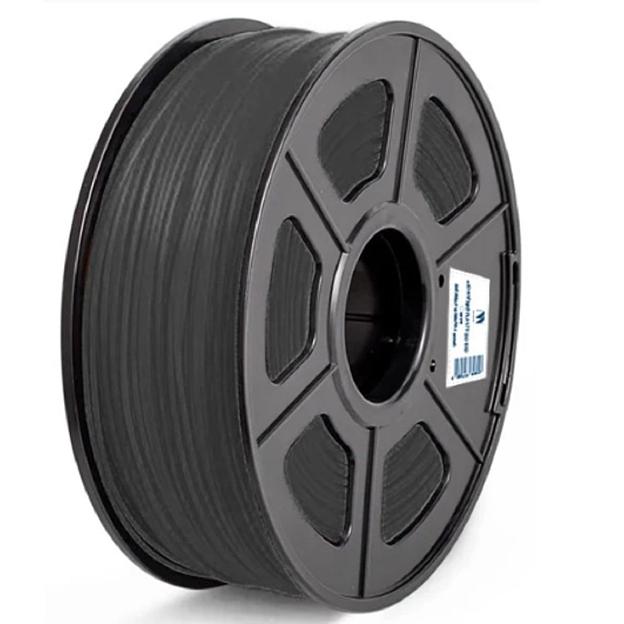 Филамент NVPRINT PLA Black для 3D печати диаметр 1.75мм длина 330 метров масса 1 кг фото 1