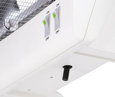 Обогреватель галогеновый Ballu BHH/M-09N 900Вт белый фото 3