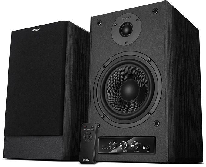SVEN MC-30, чёрный, акустическая система 2.0, мощность 2x100Вт (RMS), пульт ДУ, Bluetooth, Optical Sven SV-018894 фото 1