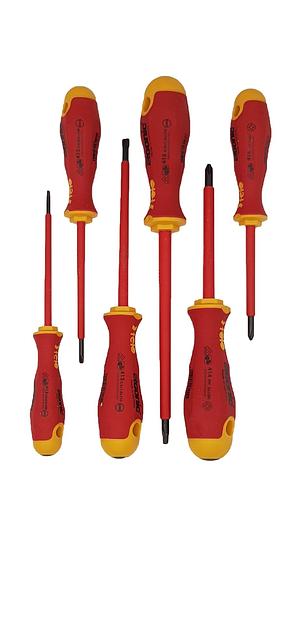 Набор диэлектрических отверток Ergonic 6 шт фото 1