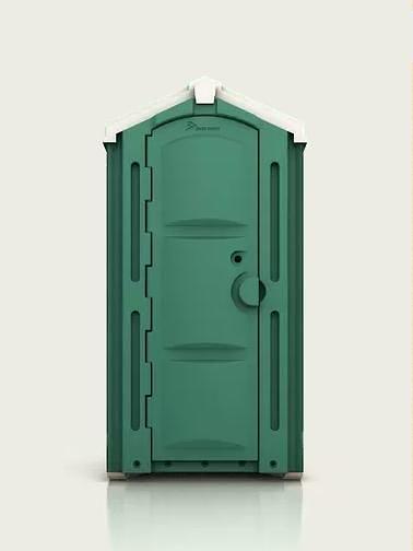 Туалетные кабины «Стандарт» зеленого цвета фото 1