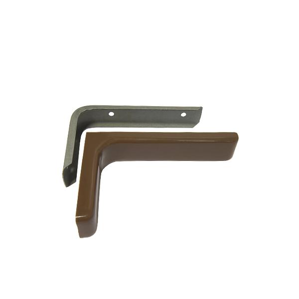 Полкодержатель 39106.01 (119х77,5х25мм), коричневый фото 1