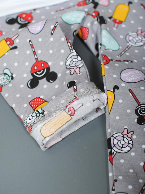 Костюм КФШ-0120-6 р. 104-128 (5 шт/уп), Мики, серый/белый ОПТ фото 4