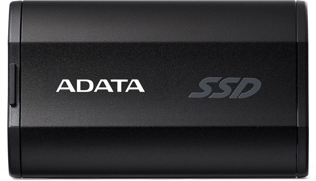 Твердотельный накопитель/ ADATA External SSD SD810, 1000GB, Type-C, USB 3.2 Gen2х2, up to R/W 2000/2000 MB/s, 72.7x44x12.2mm, Black (5 лет) фото 1