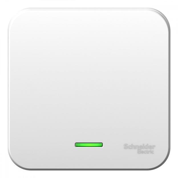 Systeme electric BLNVA061111 BLANCA О/У 1-клавишный ВЫКЛЮЧАТЕЛЬ ( c х.1) с подсв.ИЗОЛ.ПЛ.,6А,250В,БЕЛЫЙ фото 3