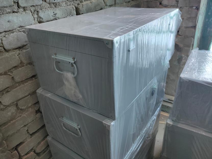 Деревянные запирающиеся ящики (ЗИП) любого размера, с окрашиванием на заказ, опт фото 6