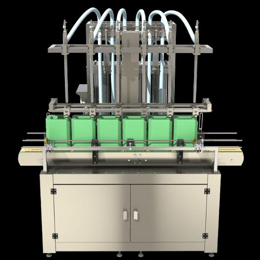 Автомат розлива спокойных и пенящихся жидкостей в тару 0,5 - 2,0 л АР-3000П-МГ (поршневой, со смещением, с опусканием) фото 6