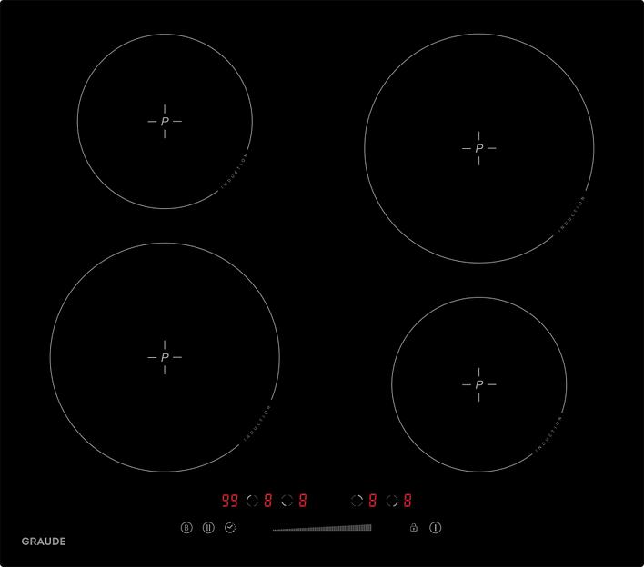 Встраиваемые электрические панели Graude Graude Premium IK 60.0 AS фото 1