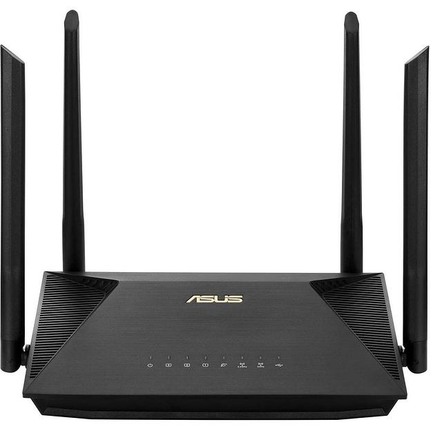 Маршрутизатор ASUS RT-AX53U WiFi 6 3x1G USB 1201+574Mbps 5GHz/2.4GHz фото 1