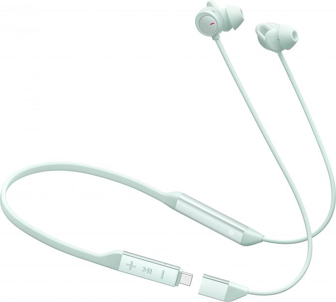 Гарнитура внутриканальные Huawei FreeLace pro 2 Yarra-N00 зеленый беспроводные bluetooth шейный обод (55037229) фото 2