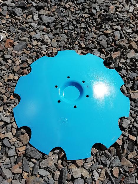 34910017SSC Диск Lemken Rubin 735x6 мм. 6 кв. отв. 13*13 мм на расстояние 195мм. Китай фото 2