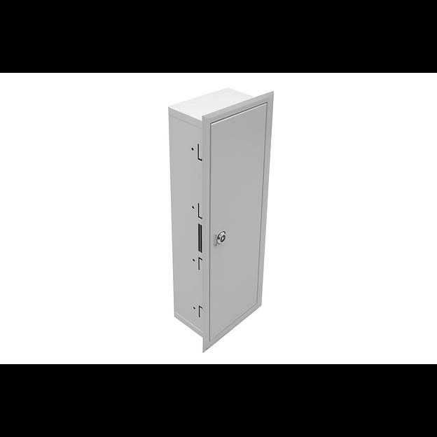 Универсальный настенный шкаф, встраиваемый, монтажная площадка, 4 рейки DIN 35 (21 место) фото 1