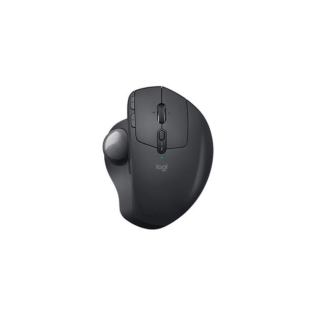 Трекбол беспроводная Logitech Trackball MX Ergo, Bluetooth/Радио, вертикальная, оптическая, USB, 2048dpi, графитовый [910-005182] фото 1