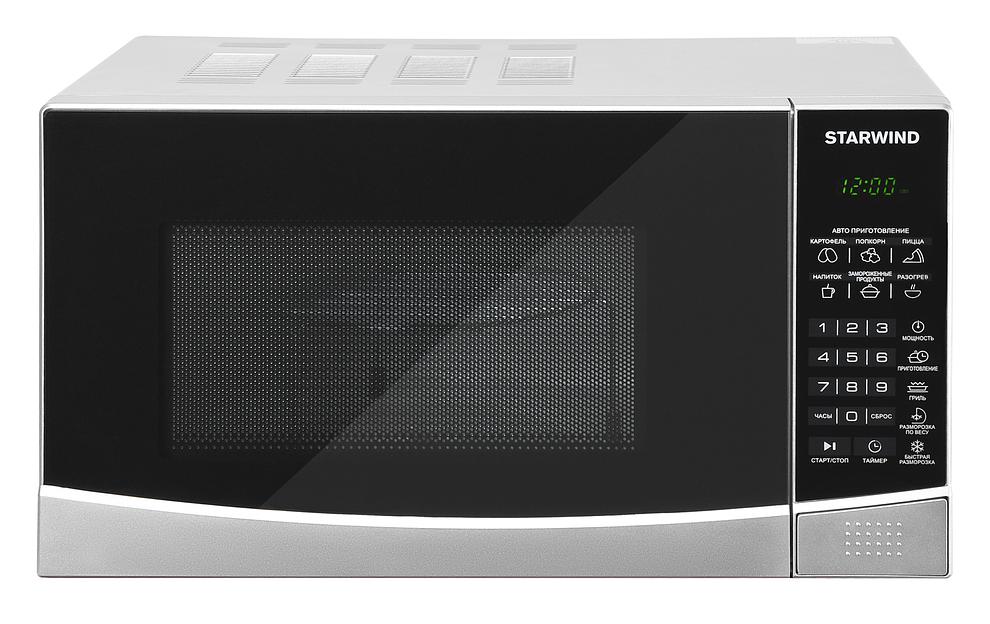 Микроволновая Печь Starwind SMW3120 20л. 700Вт серебристый/черный фото 2
