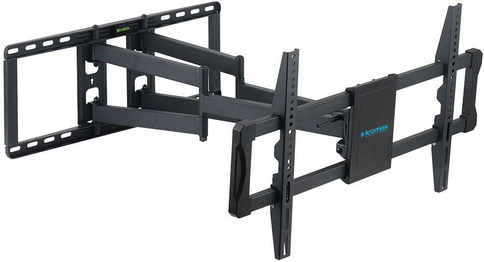 Кронштейн для телевизора Kromax ATLANTIS-70 черный 32"-75" макс.101кг настенный поворотно-выдвижной и наклонный фото 1