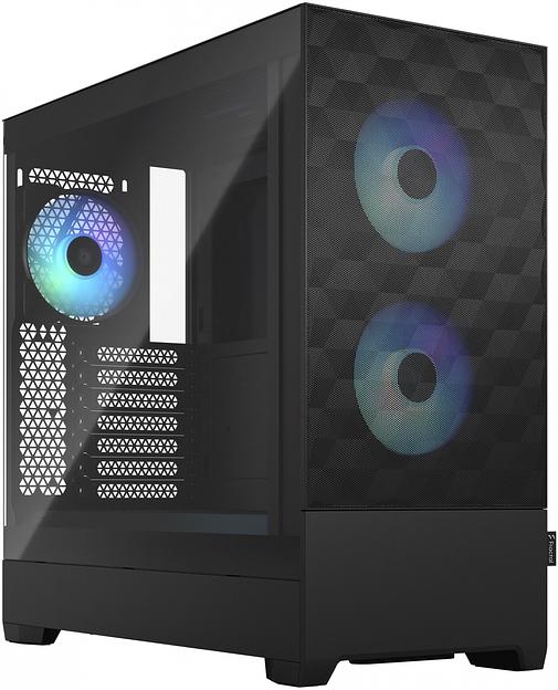 Корпус Fractal Design PoP Air RGB Black TG черный без БП ATX 3x120mm 2xUSB3.0 audio bott PSU фото 1