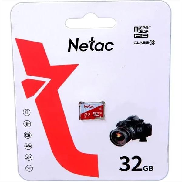 Носитель информации Netac P500 ECO 32GB MicroSDHC C10 up to 80MB/s, retail pack card only (NT02P500ECO-032G-S) фото 1