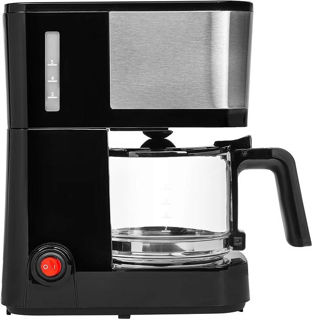 Кофеварка капельная Red Solution CM1534 600Вт черный/серебристый фото 3