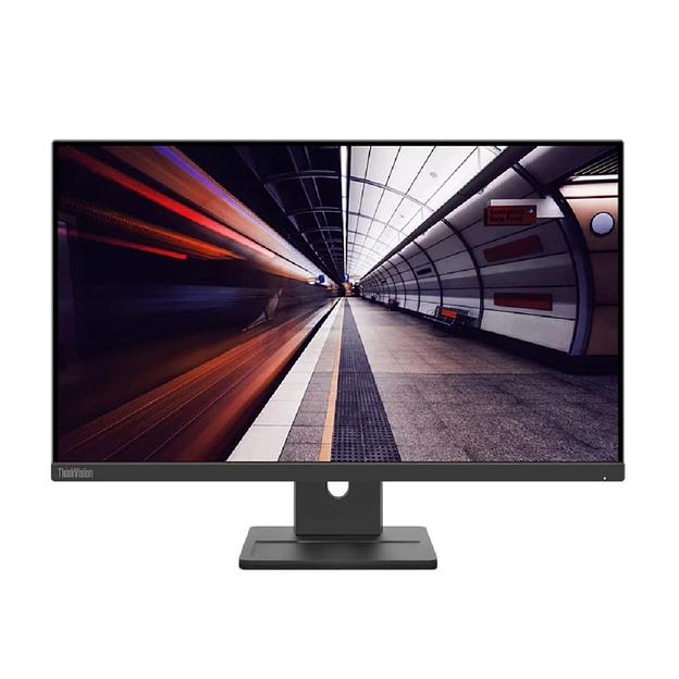 Монитор Lenovo 23.8" E24-30 Black, 16:9, IPS, 1920x1080, 4ms, 250cd, 100Hz, 1xVGA, 1xHDMI, 1xDP, SPK, HAS фото 1