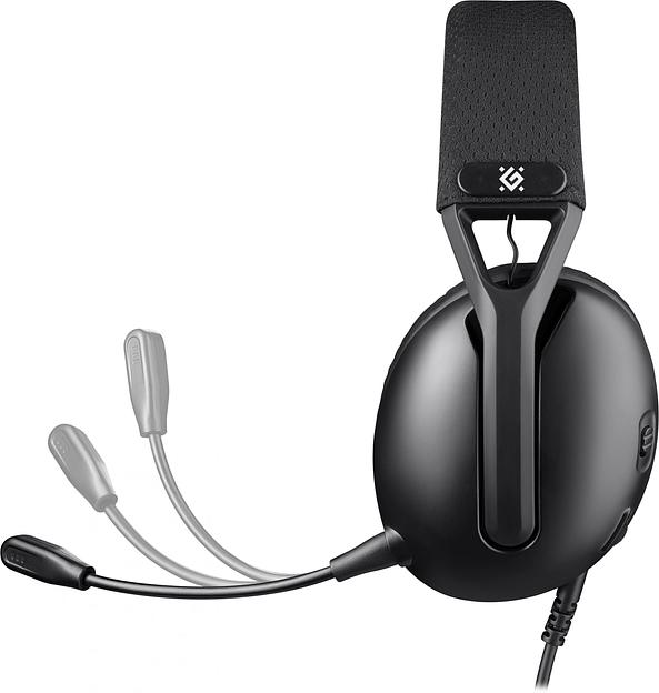 Гарнитура игровая DEFENDER (64545) Mamba черный, провод 2.1 м фото 5