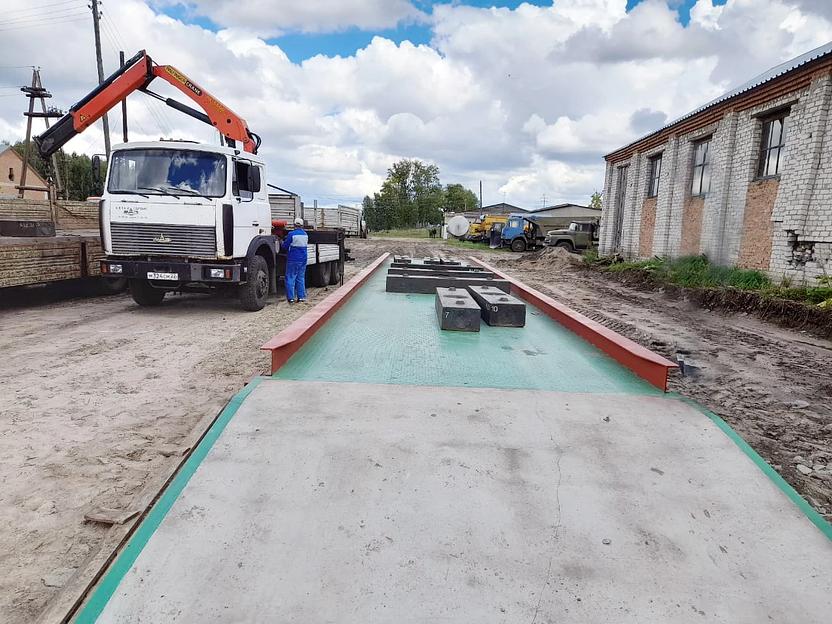 Автомобильные весы «АСП» 80 т 20 м на поверхности фото 2