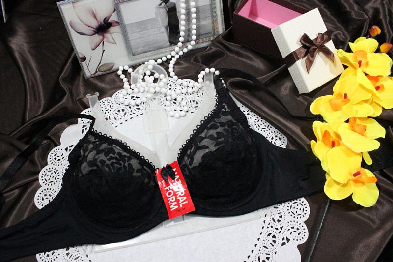 Бюстгальтер № 3 без поролона Арт. 7286 c кост. NAT.FORM (75-90) (к.3078) фото 1