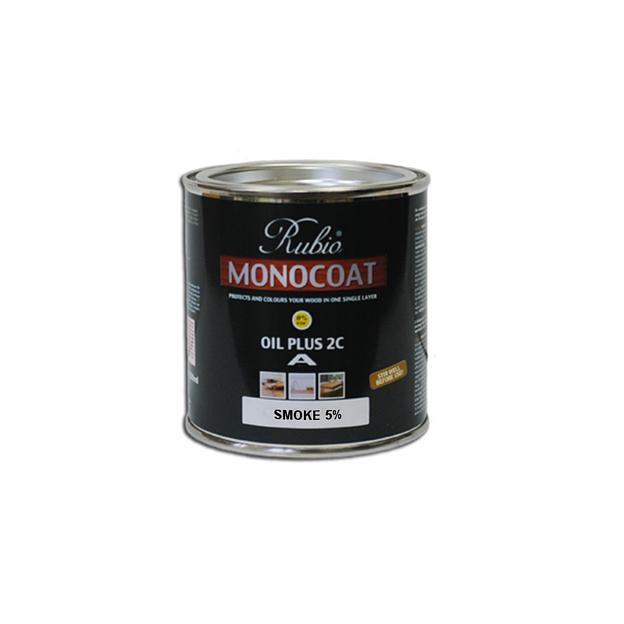 Масло Rubio Monocoat Oil Plus 2C component A, Smoke 5%, 275 ml фото 1