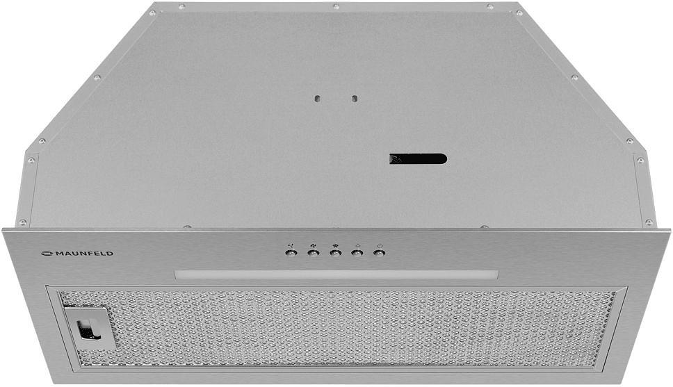 Вытяжка встраиваемая Maunfeld TRAPEZE 603EM нержавеющая сталь управление: кнопочное (1 мотор) фото 2