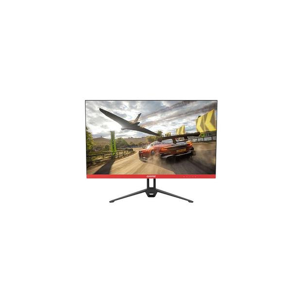 23.8" Монитор Digma Gaming DM-MONG2410, 1920x1080, IPS, 165Гц, 2хHDMI, 1хDP, черный/красный и черный фото 1