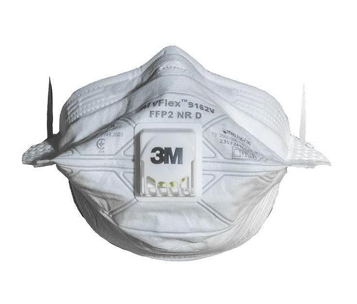 Респиратор для защиты от твердых частиц 3M, с клапоном ОПТ фото 1