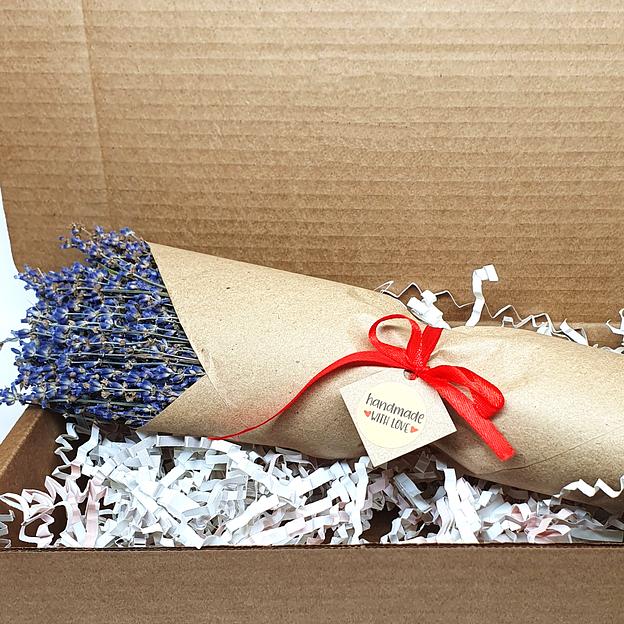 Букет из сухоцветов лаванды «Love» фото 2