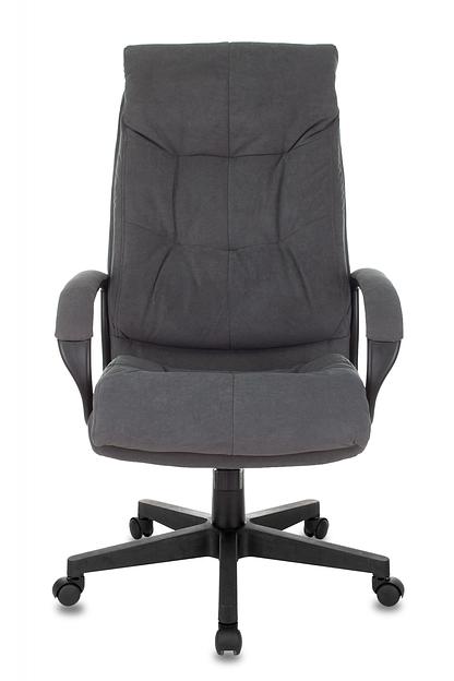 Кресло руководителя Бюрократ CH-824 Fabric серый Alfa 44 крестовина пластик фото 2